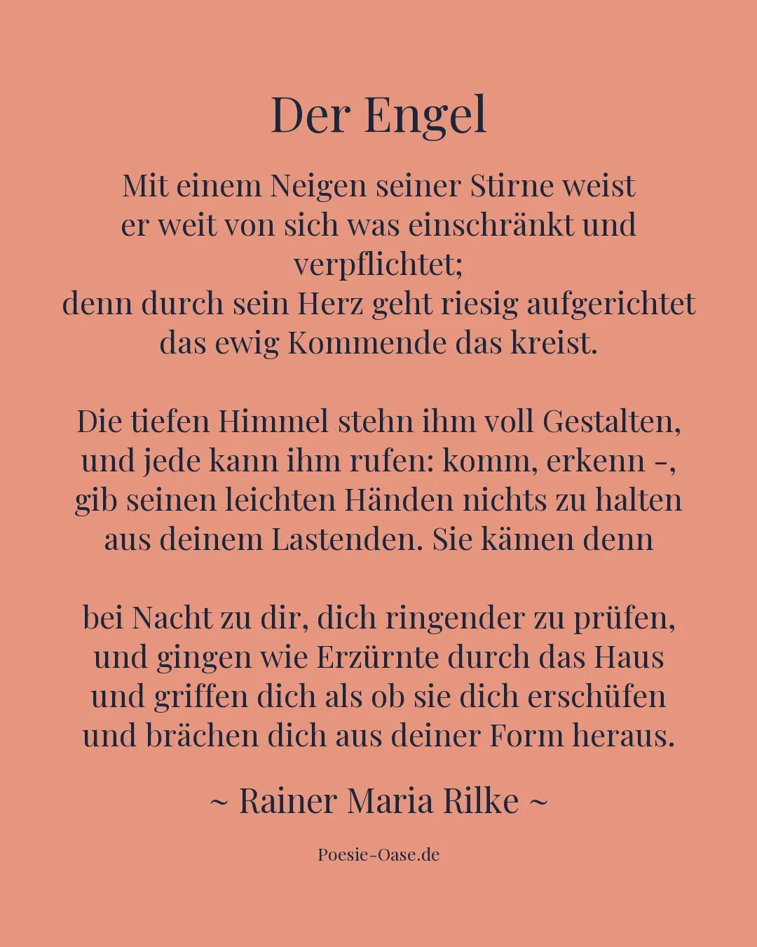 Illustration zu Der Engel