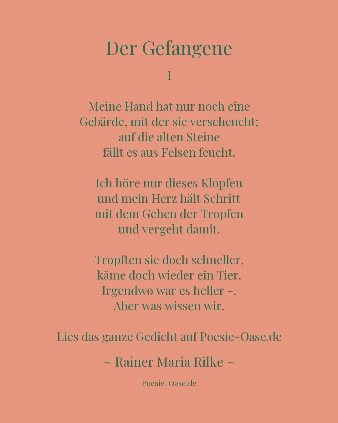 Illustration zu Der Gefangene