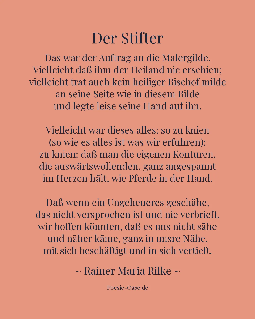 Illustration zu Der Stifter