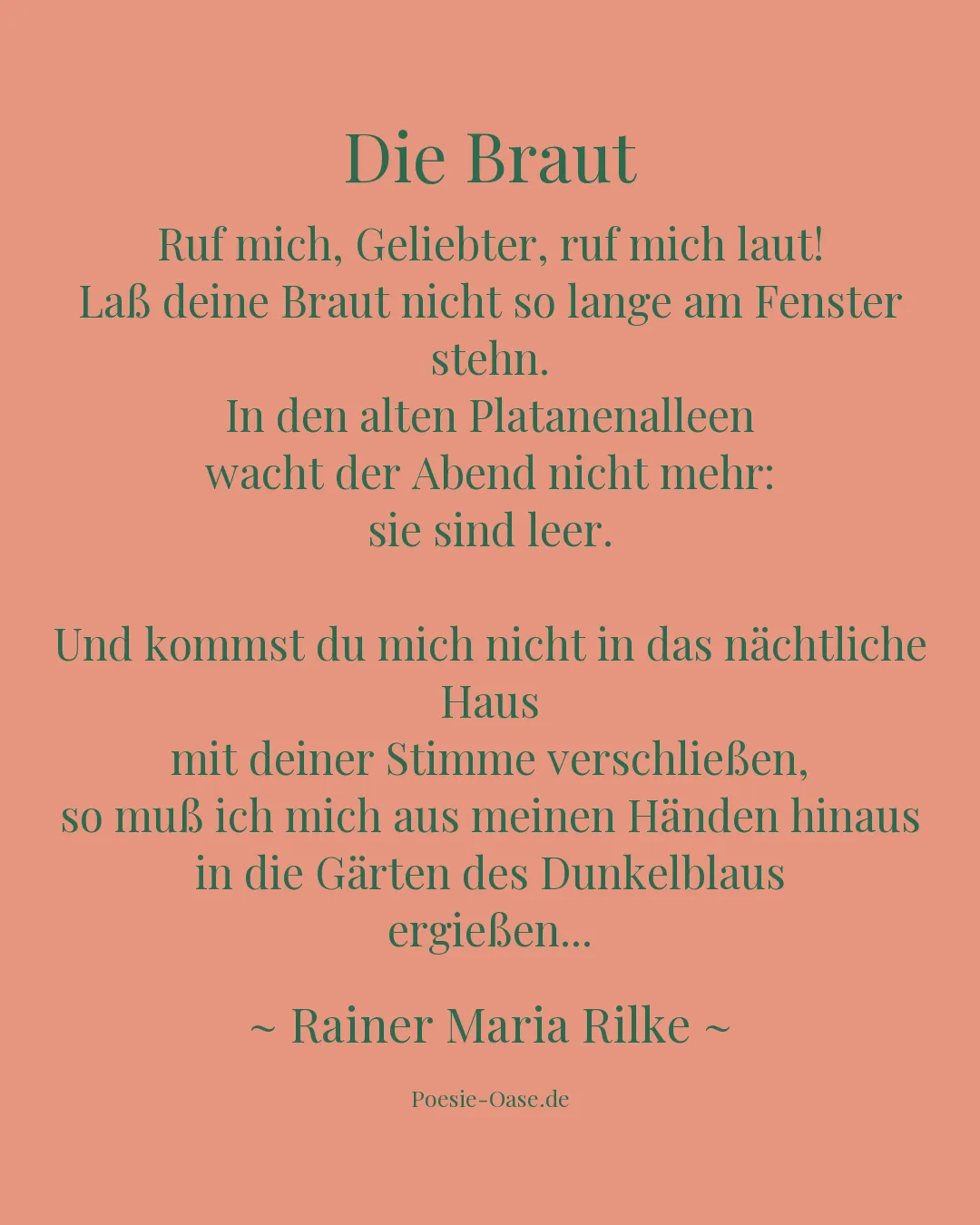 Illustration zu Die Braut