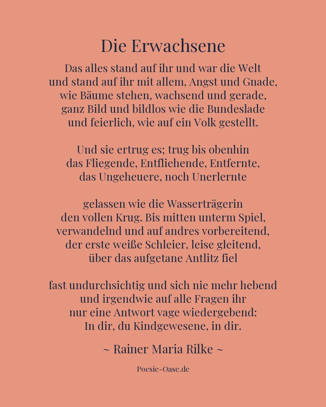 Illustration zu Die Erwachsene
