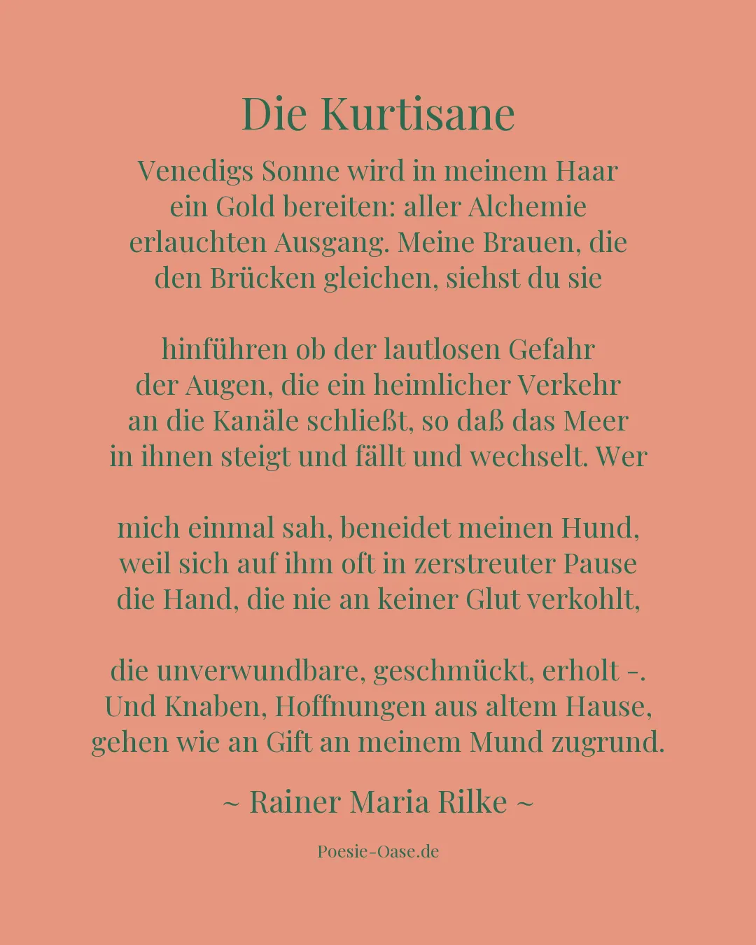 Illustration zu Die Kurtisane