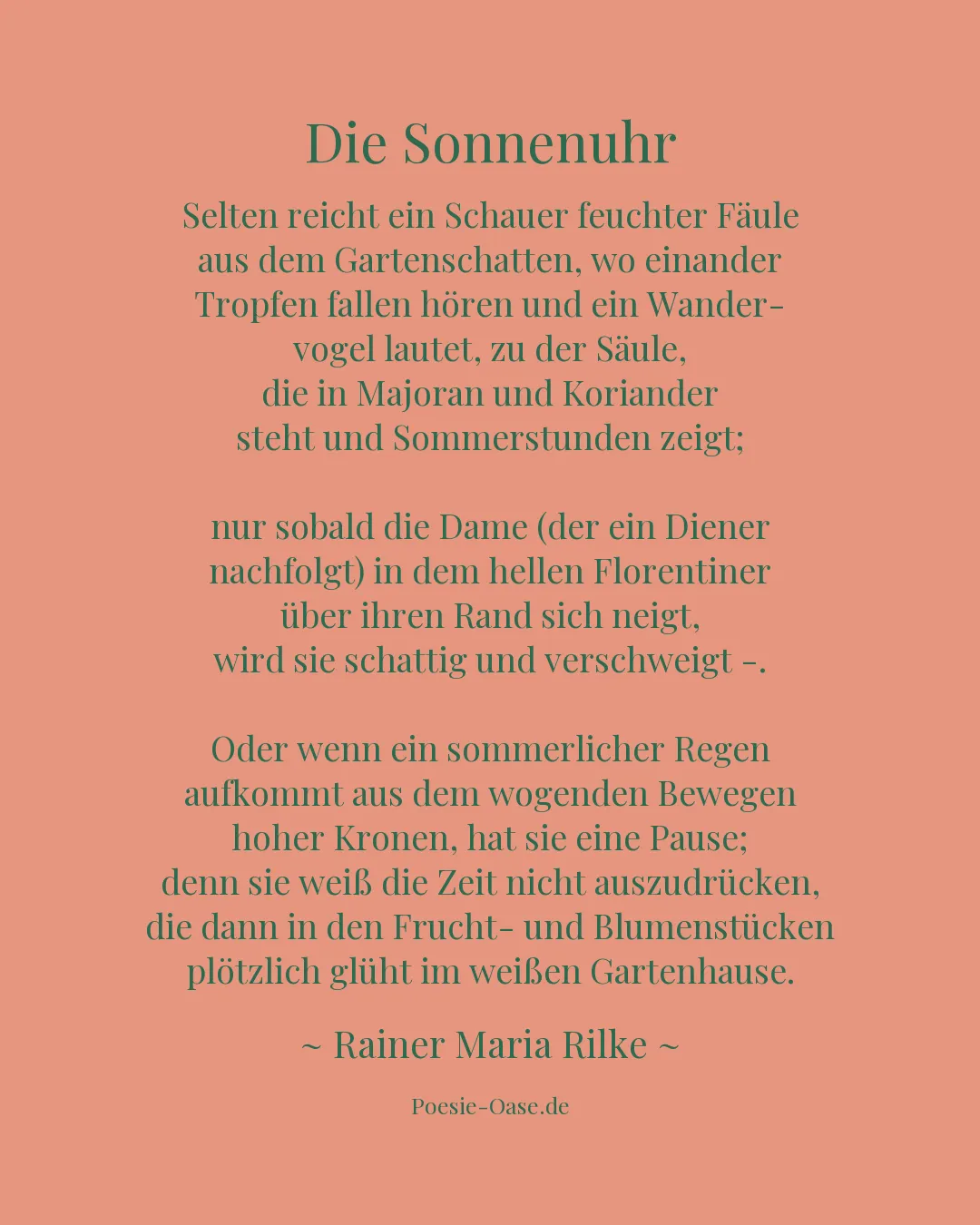 Illustration zu Die Sonnenuhr