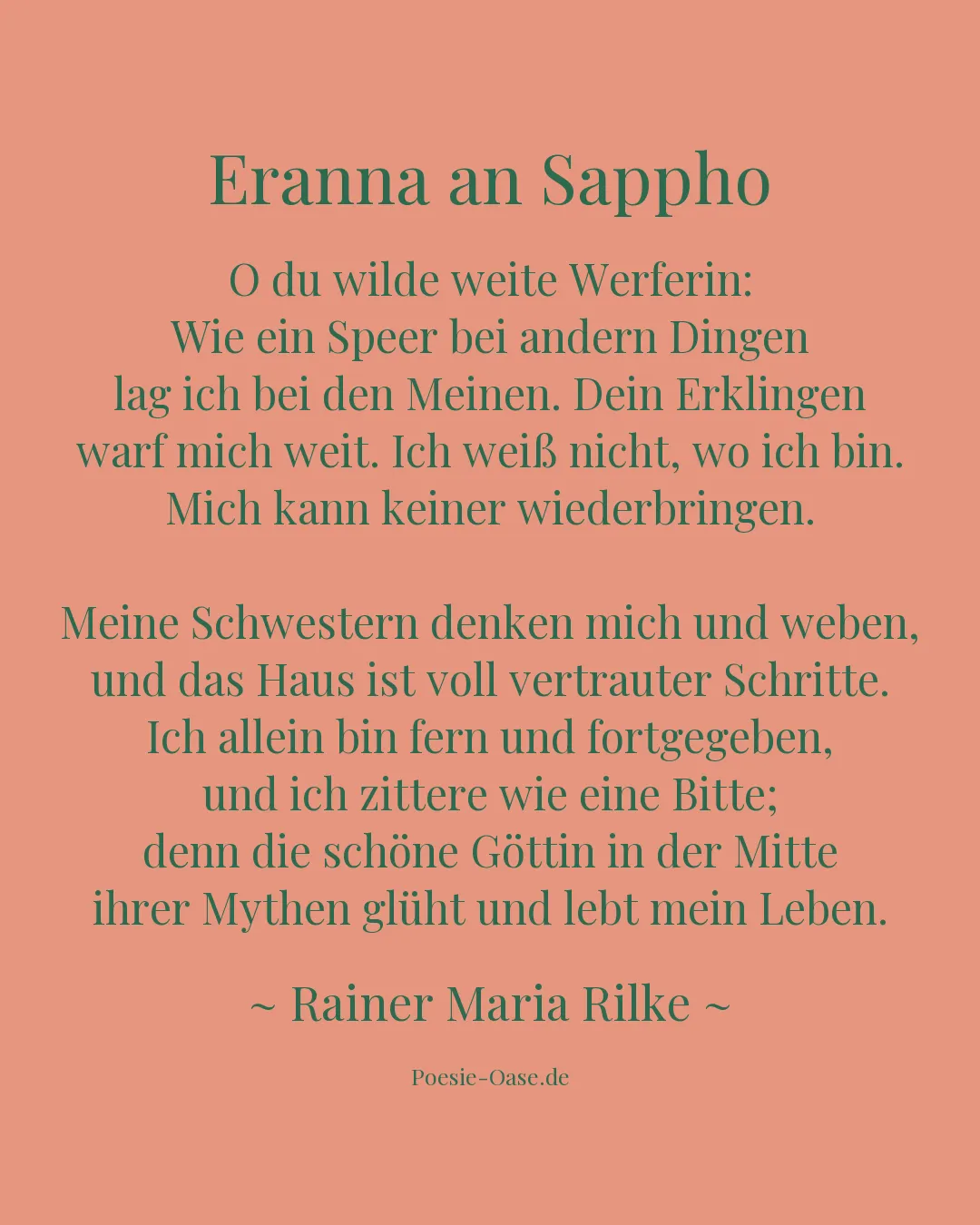 Illustration zu Eranna an Sappho