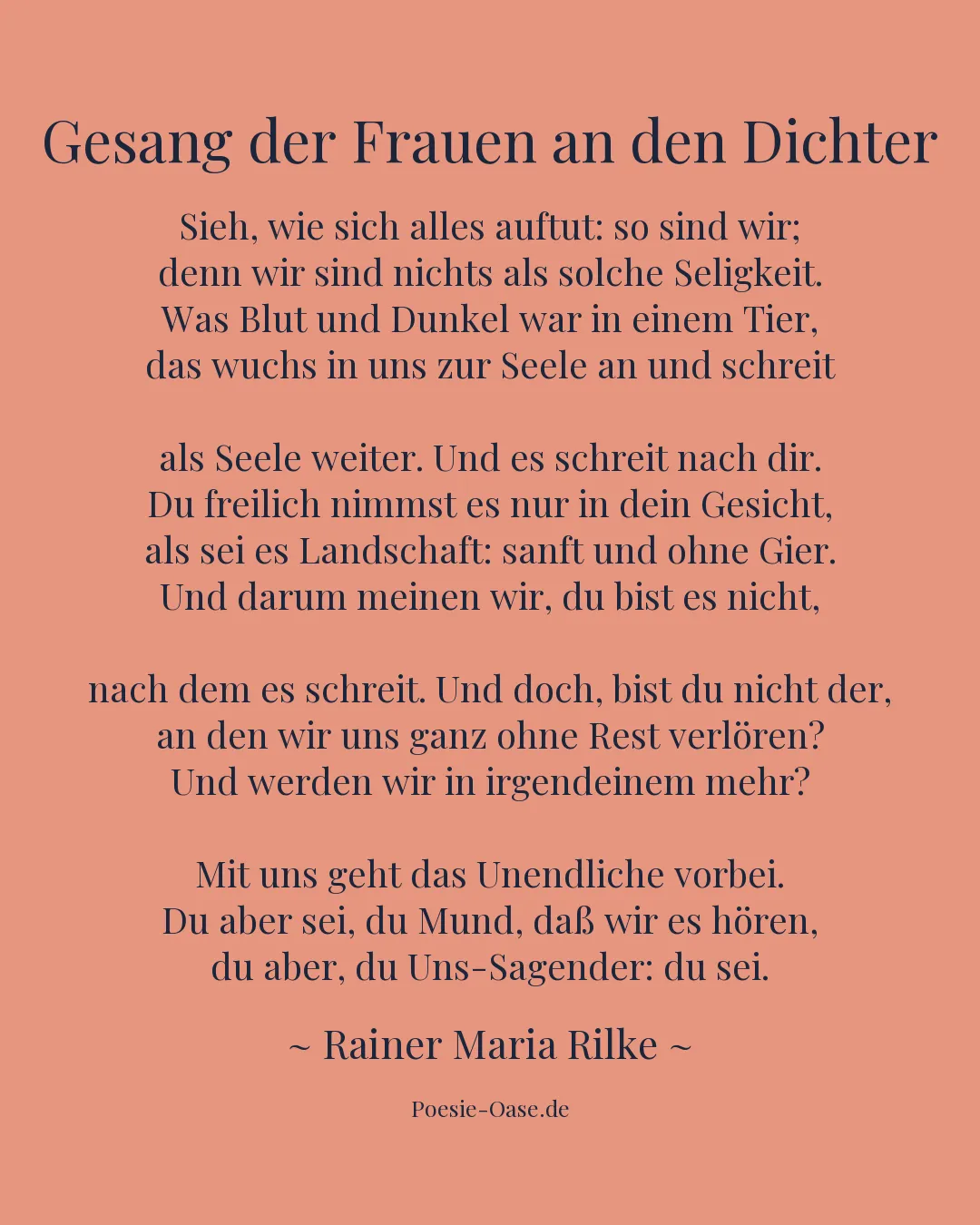 Illustration zu Gesang der Frauen an den Dichter