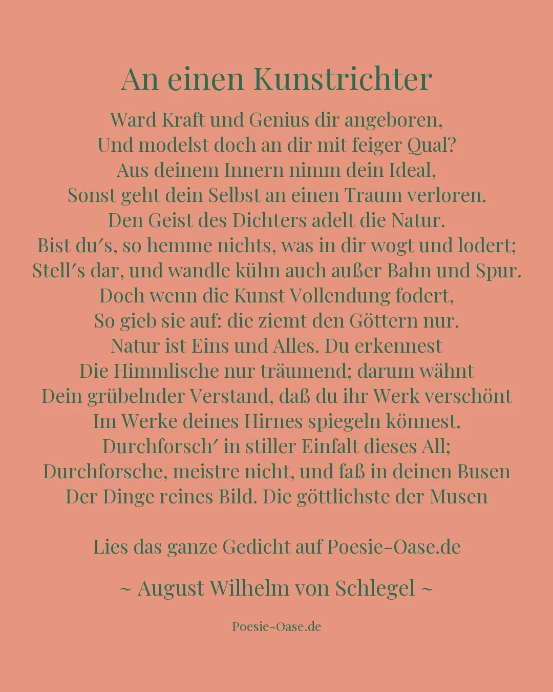 Illustration zu An einen Kunstrichter
