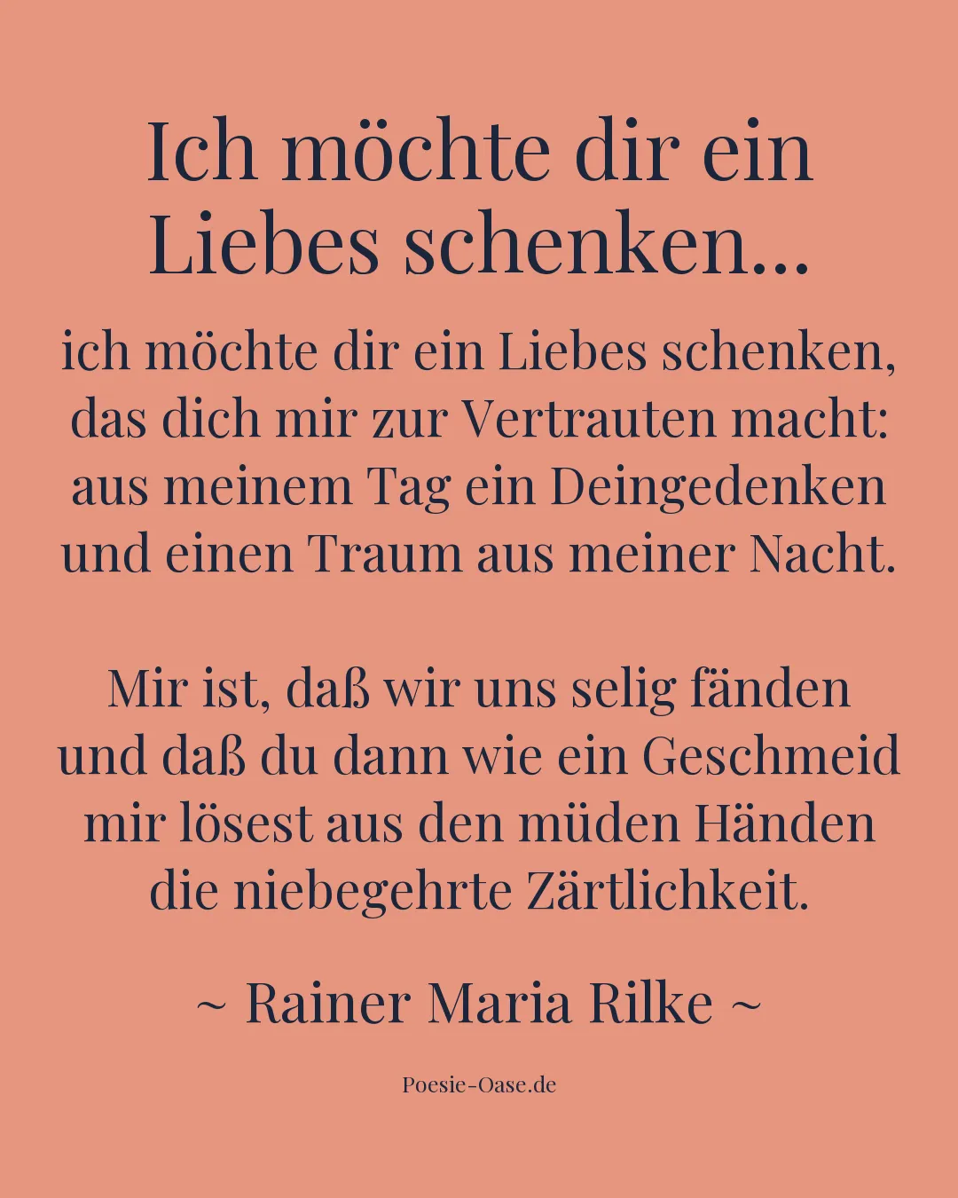 Illustration zu Ich möchte dir ein Liebes schenken...