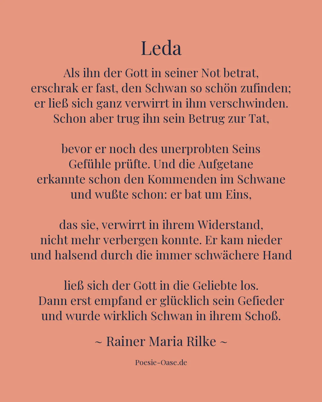 Illustration zu Leda