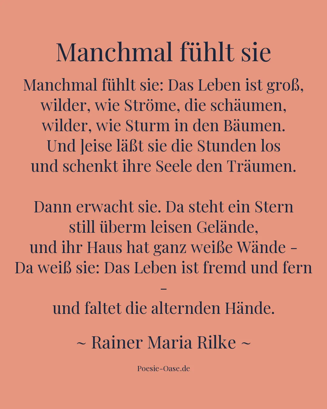 Illustration zu Manchmal fühlt sie