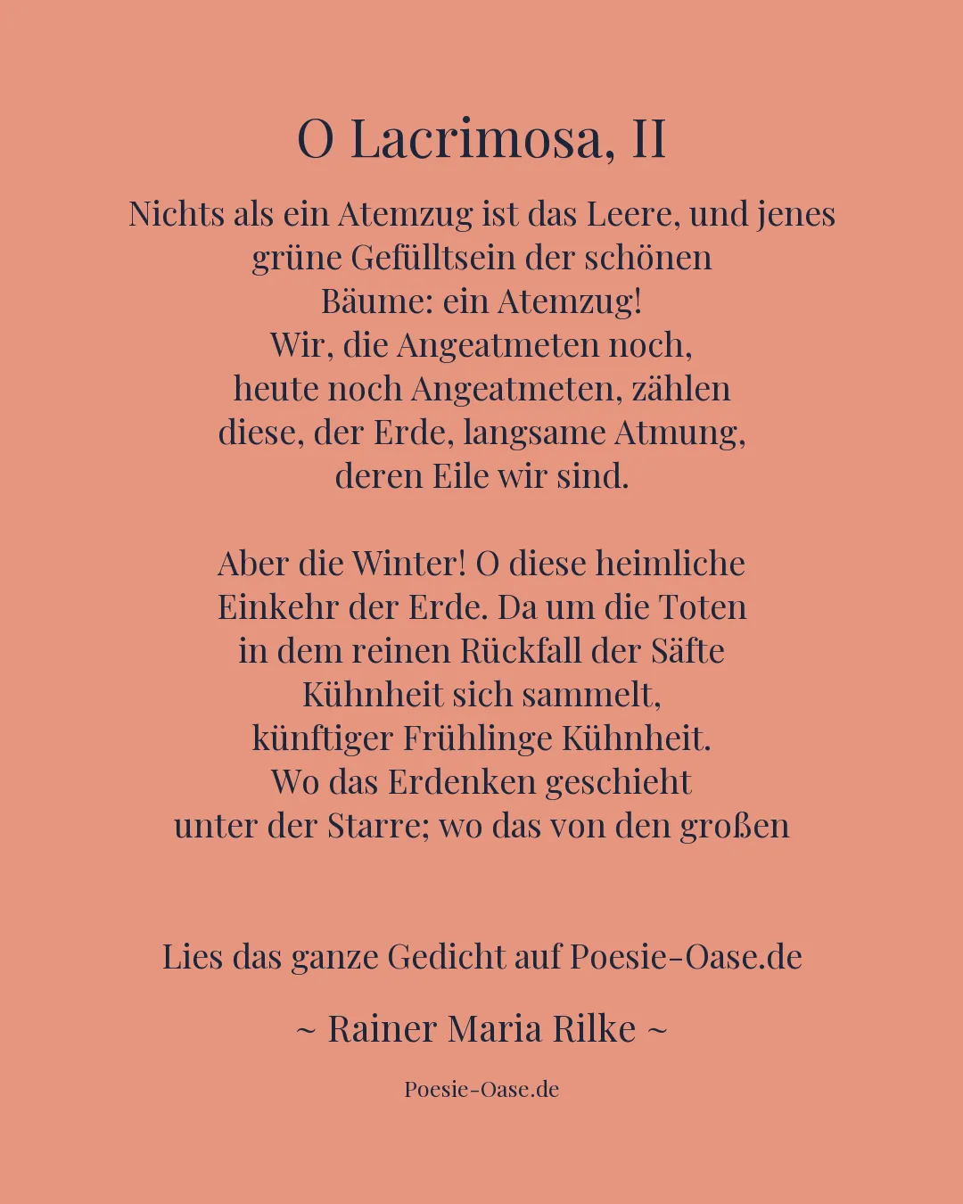 Illustration zu O Lacrimosa, II