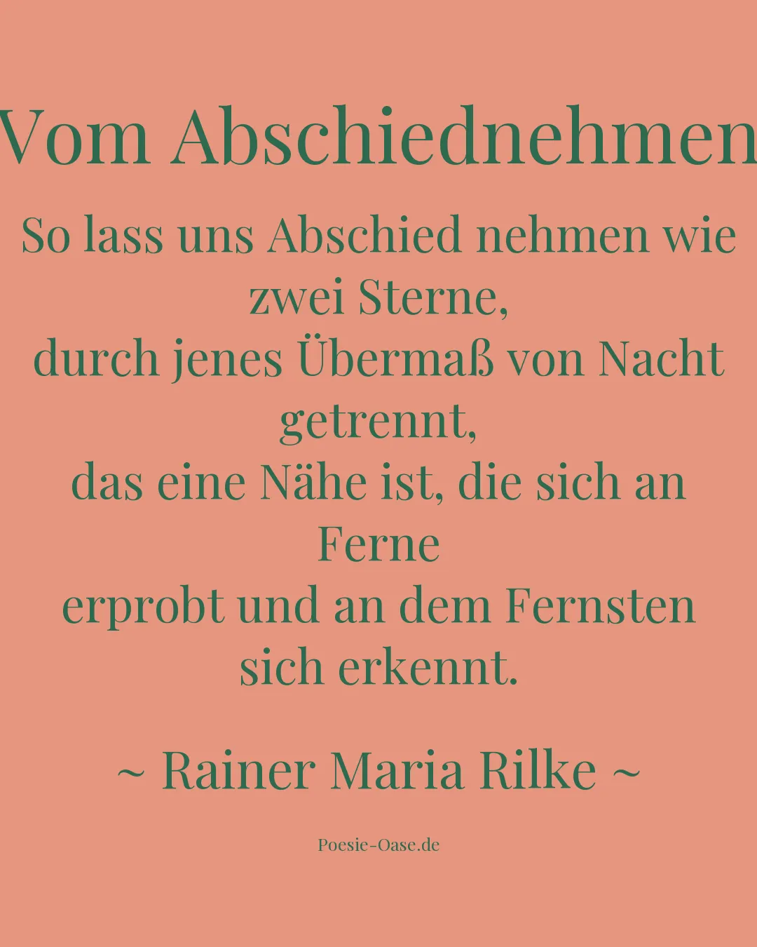 Illustration zu Vom Abschiednehmen