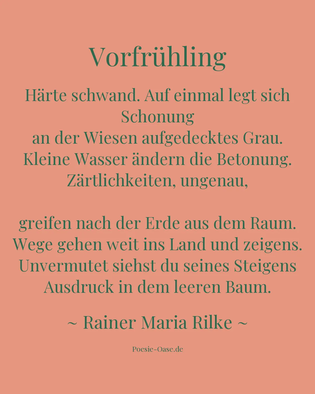 Illustration zu Vorfrühling