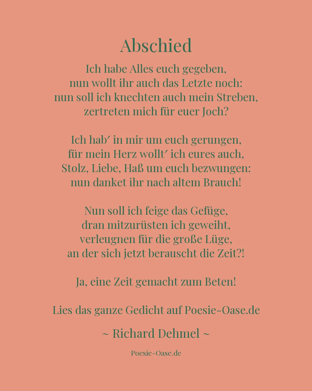 Illustration zu Abschied