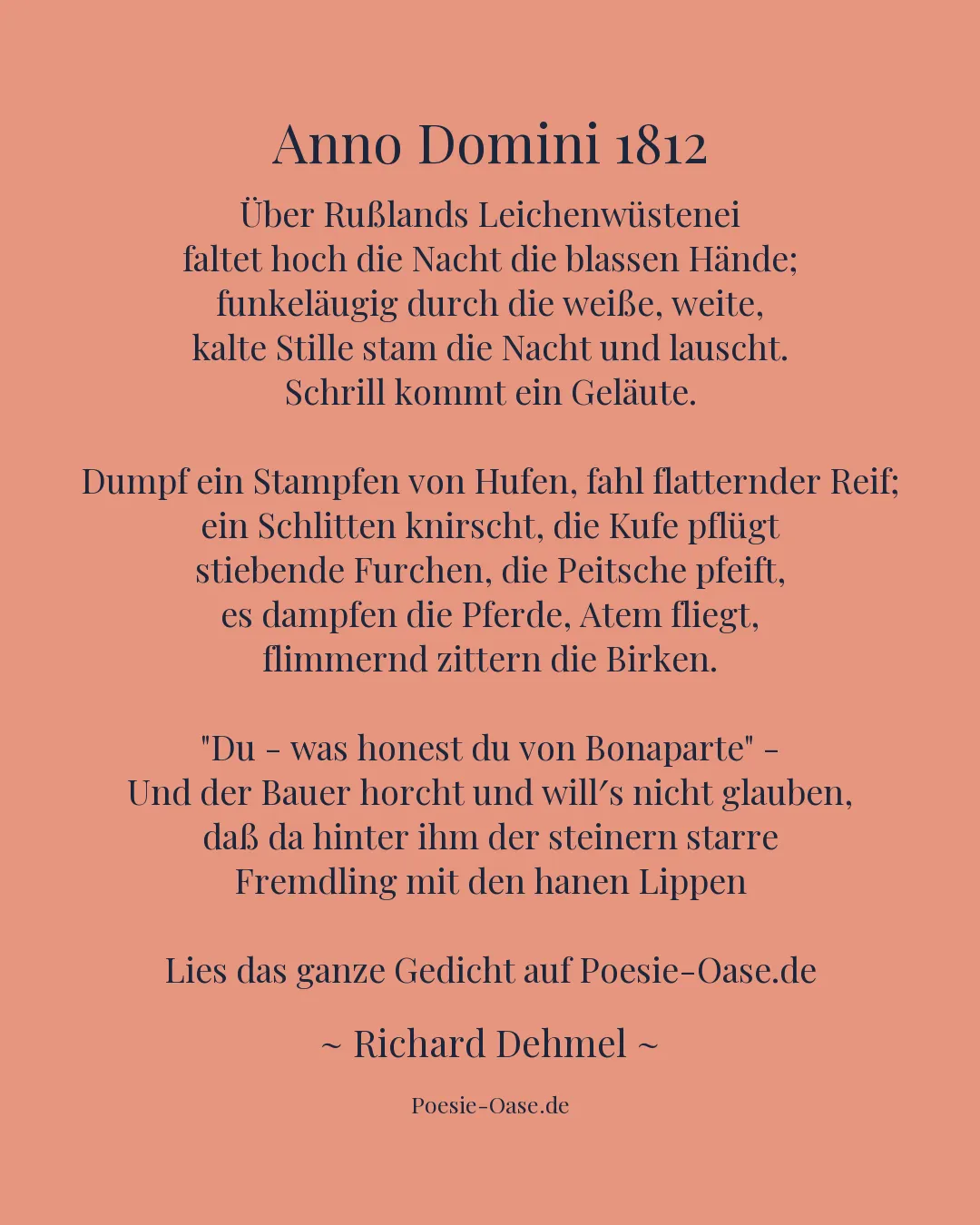 Illustration zu Anno Domini 1812
