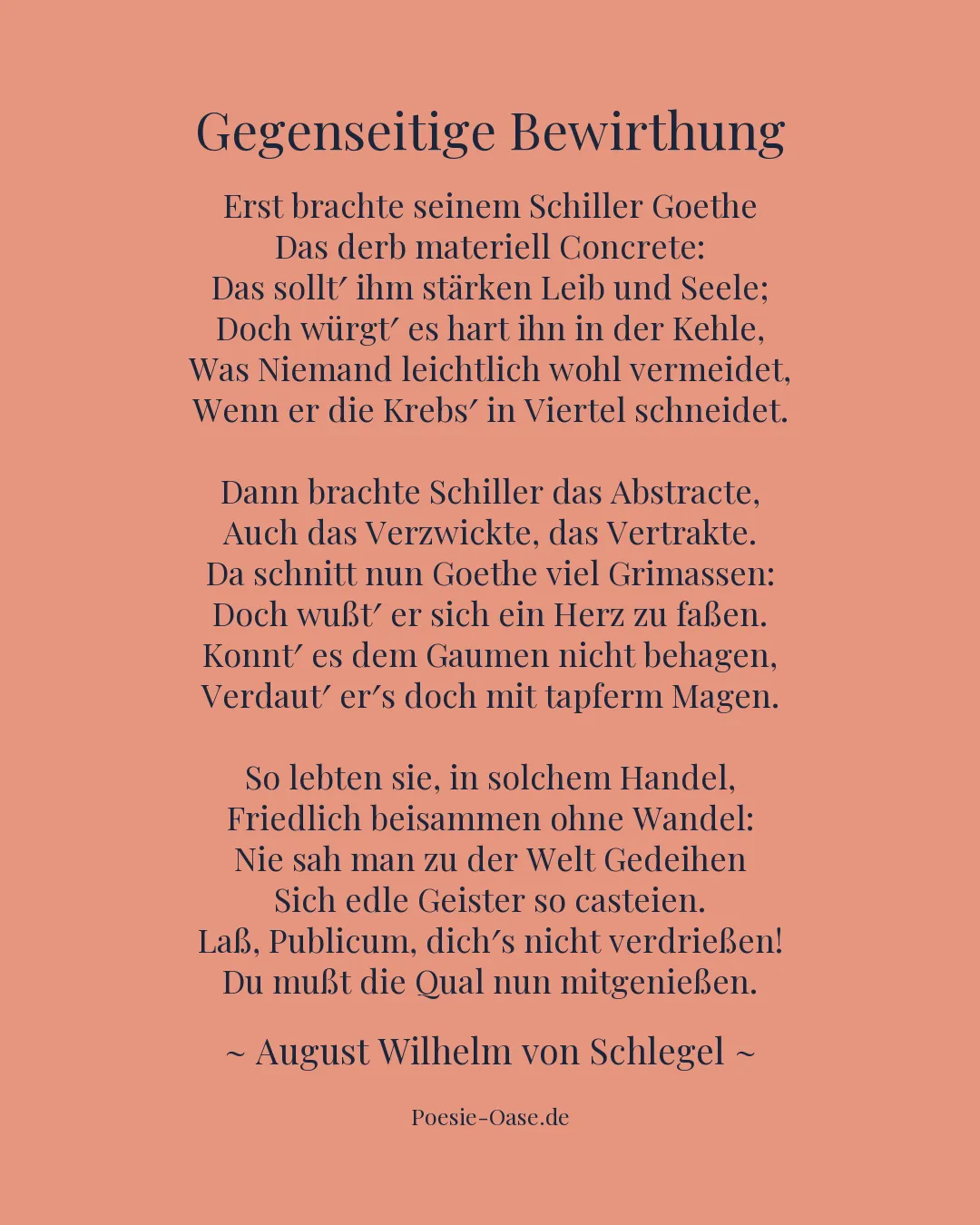 Illustration zu Gegenseitige Bewirthung