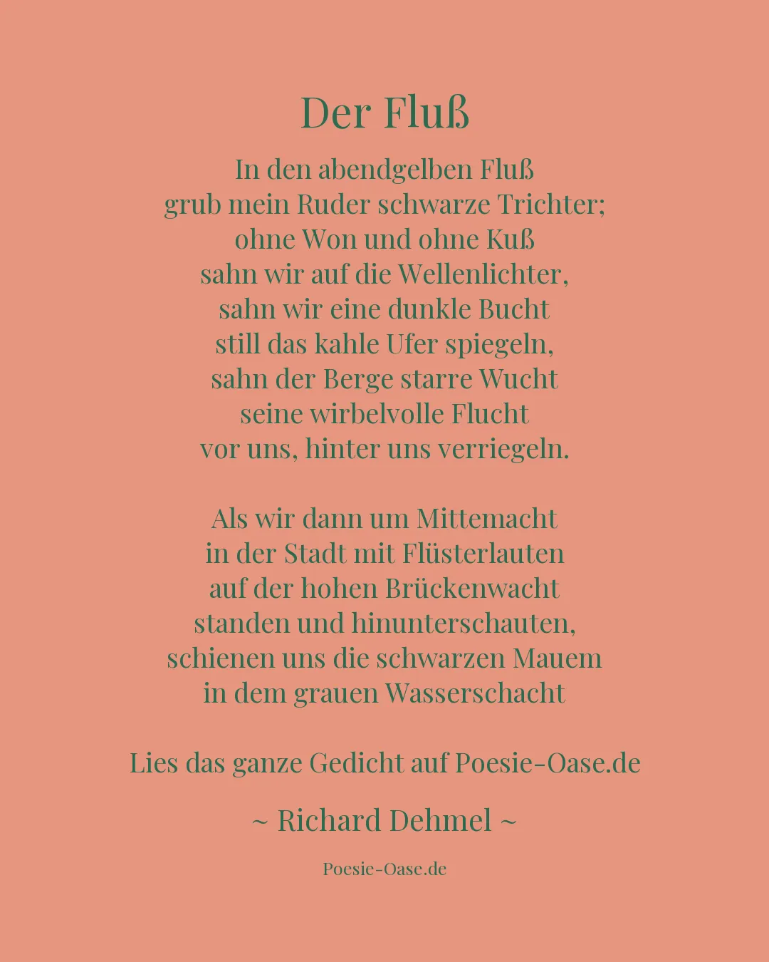 Illustration zu Der Fluß