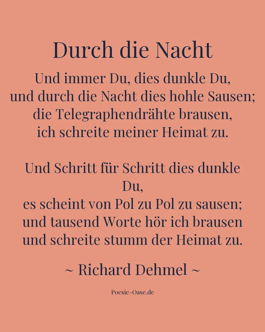 Illustration zu Durch die Nacht