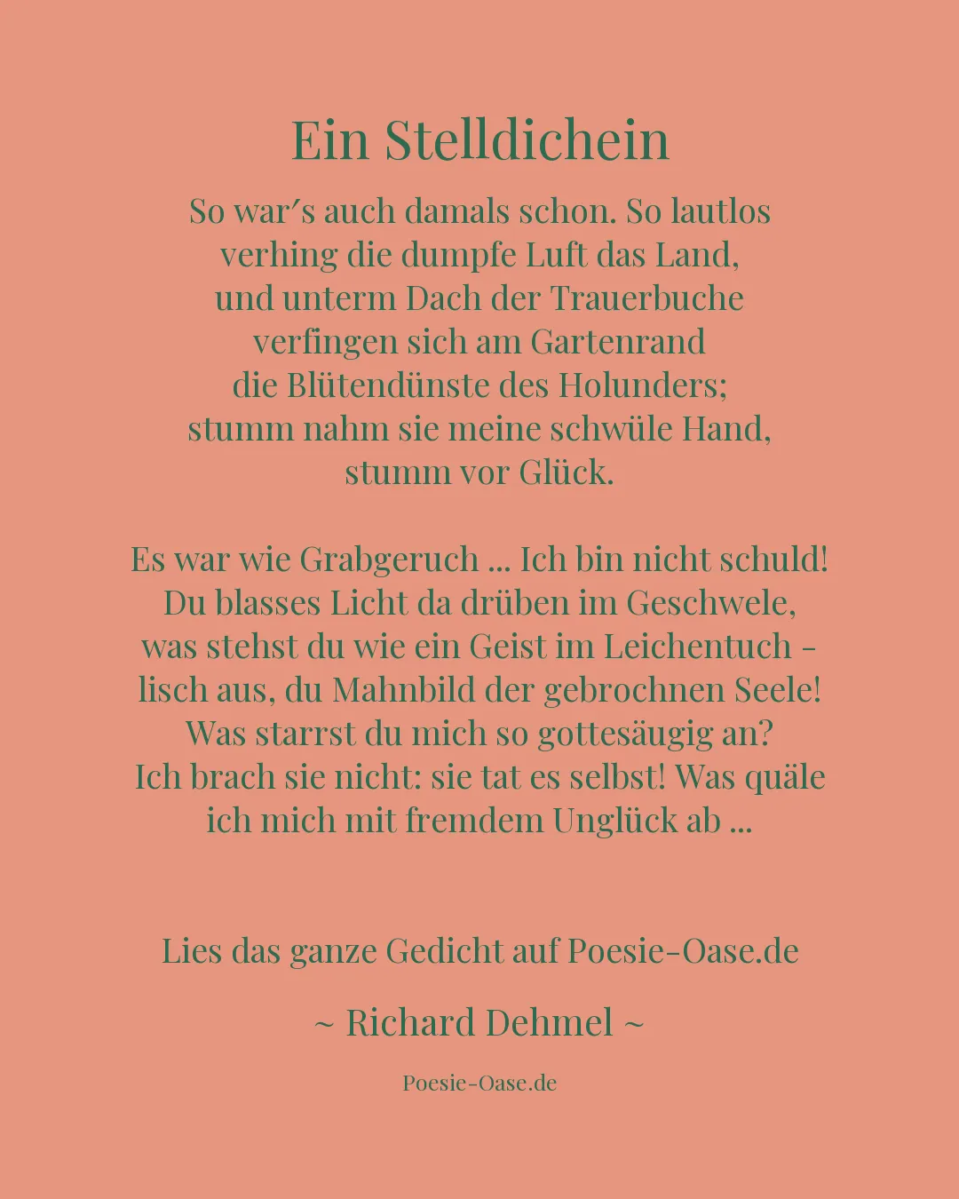Illustration zu Ein Stelldichein