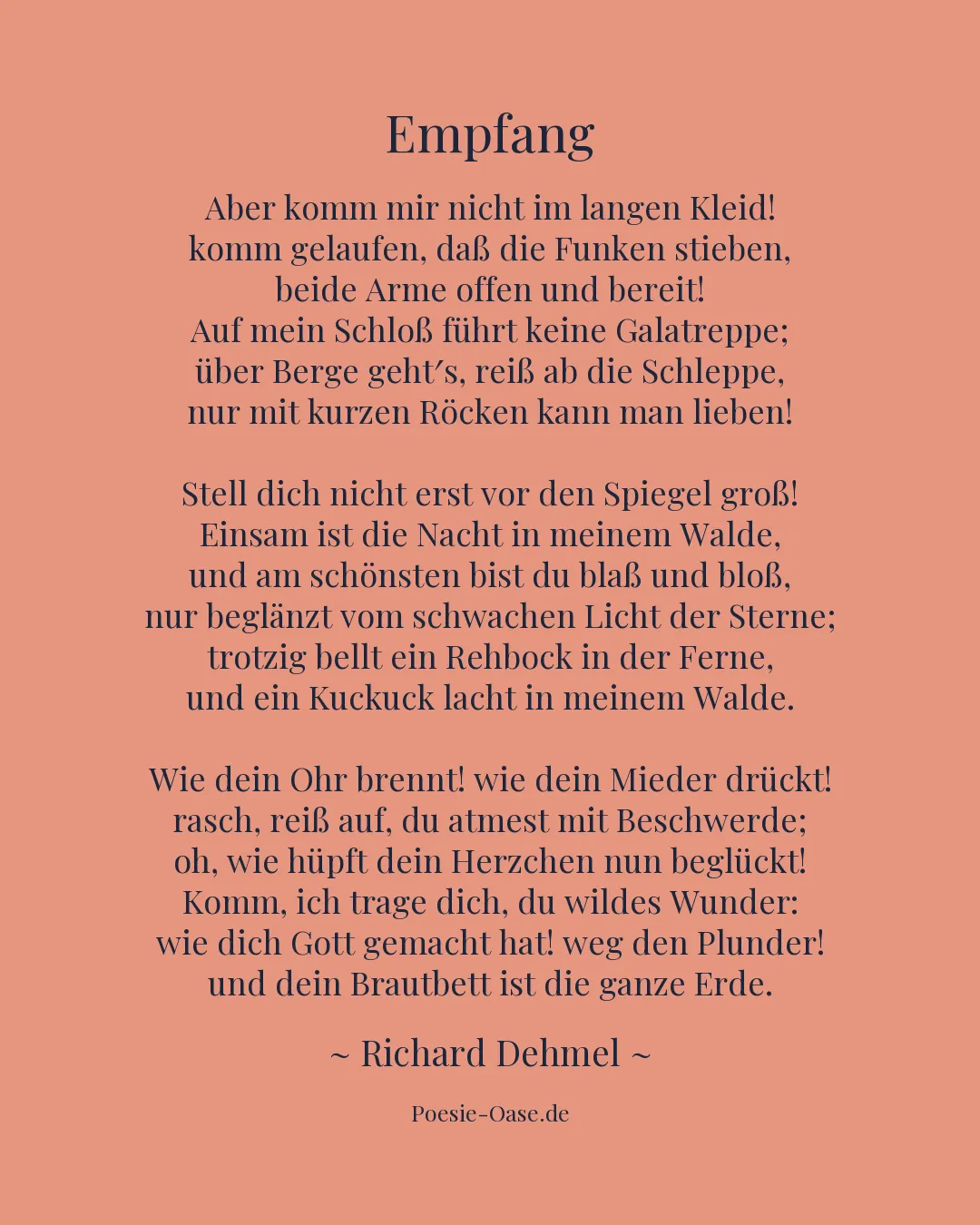 Illustration zu Empfang
