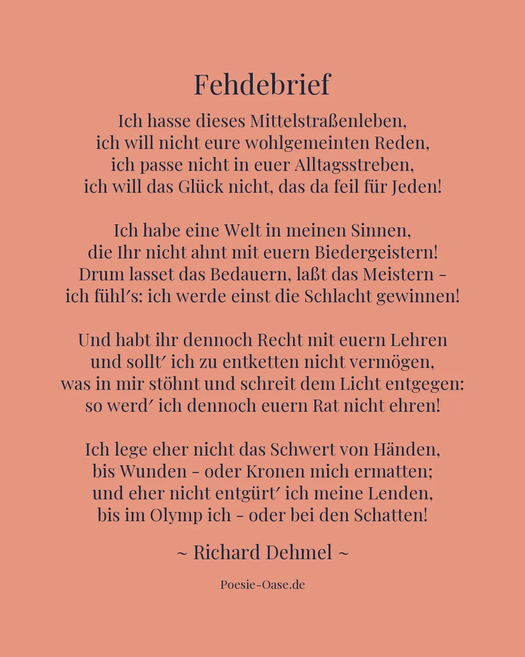 Illustration zu Fehdebrief