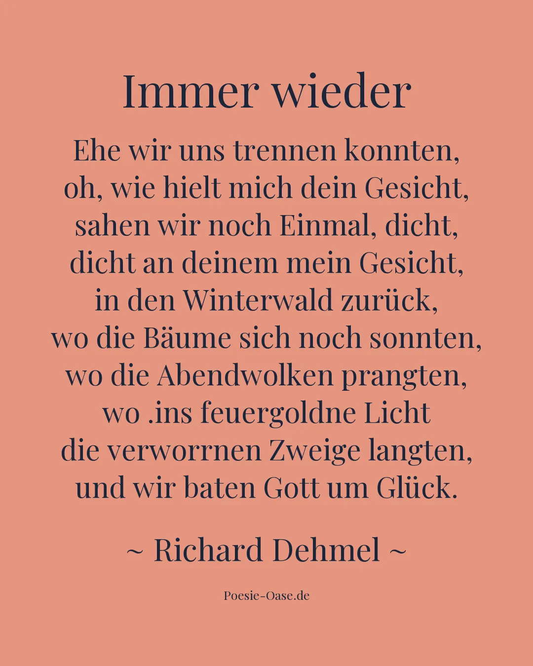Illustration zu Immer wieder