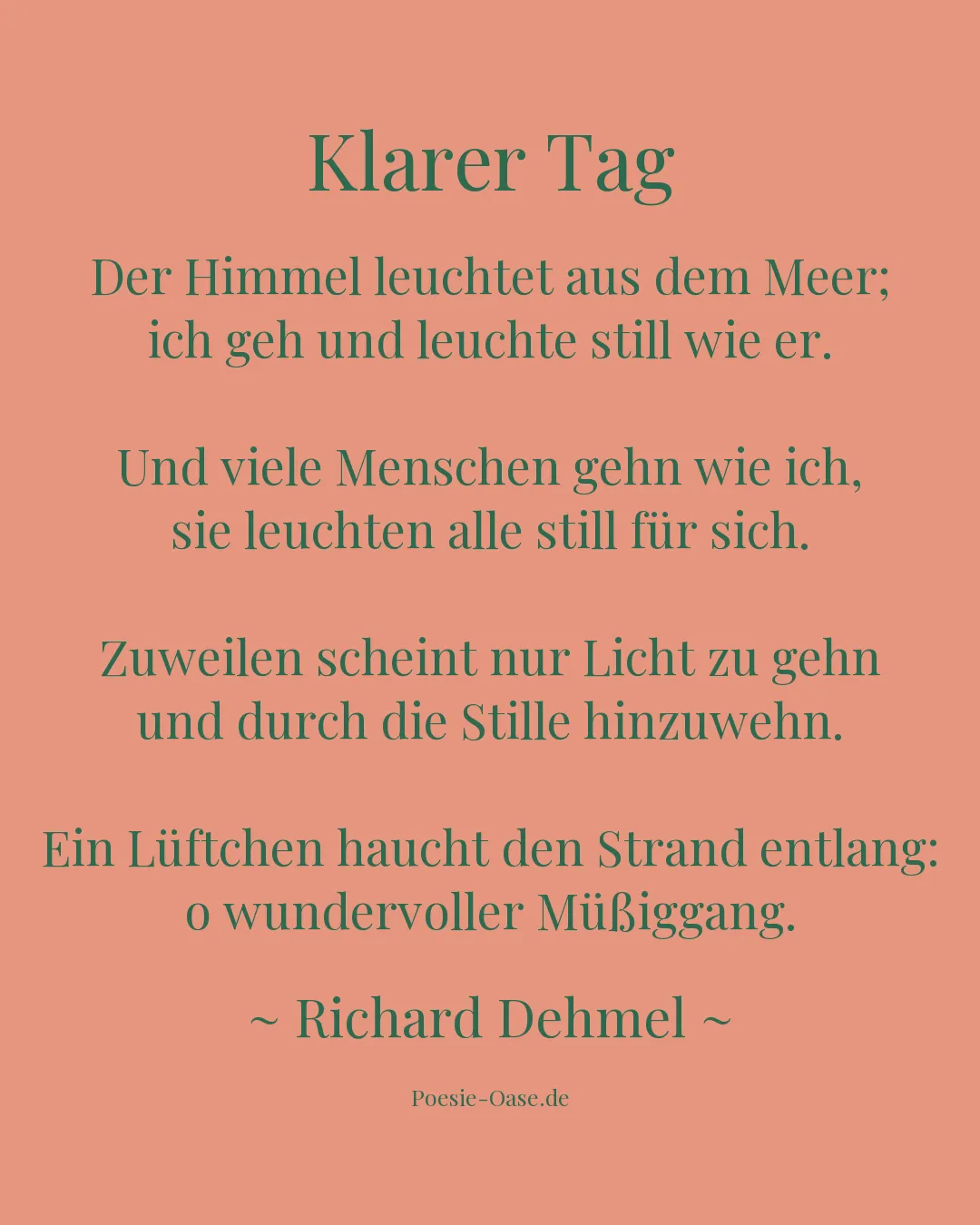 Illustration zu Klarer Tag