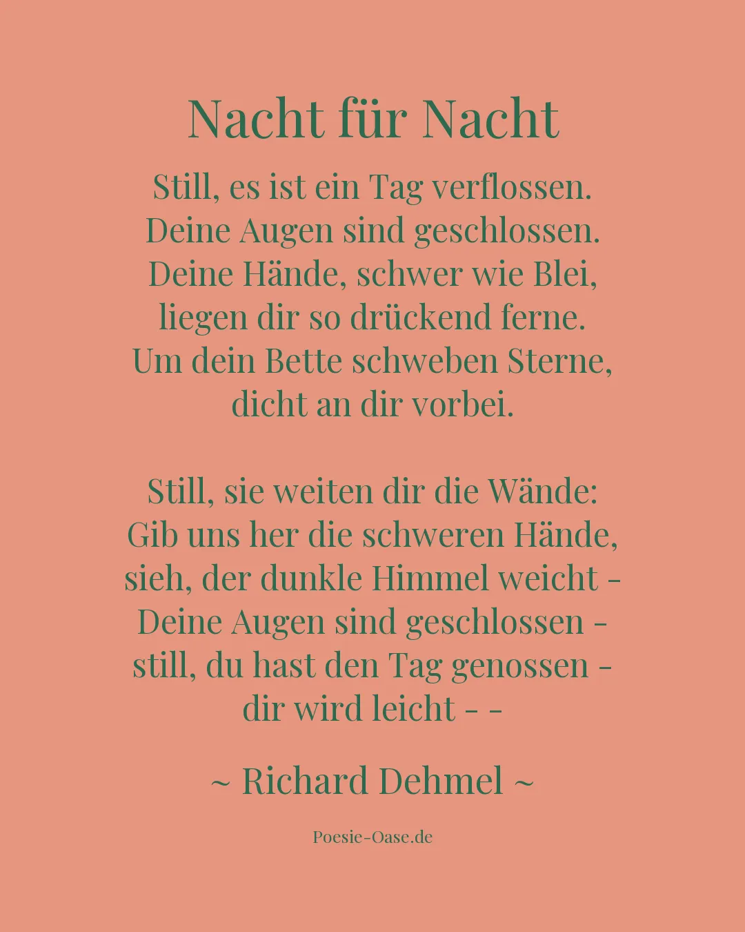 Illustration zu Nacht für Nacht