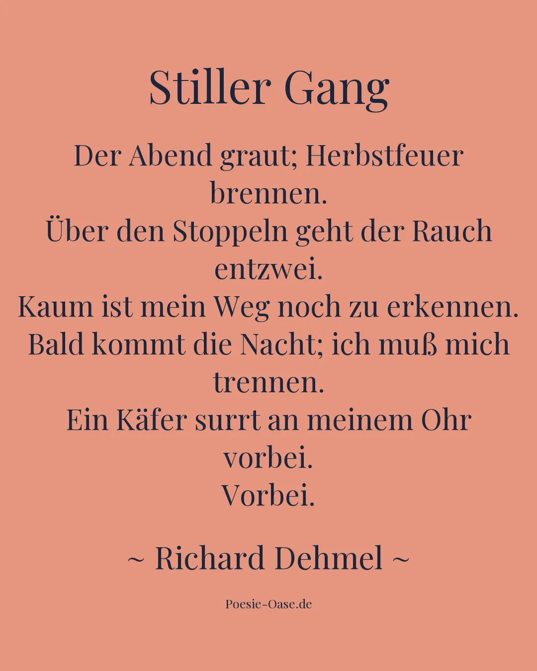 Illustration zu Stiller Gang