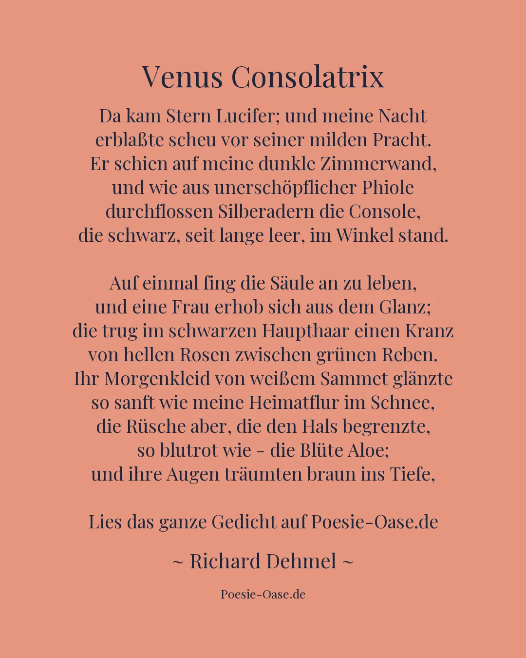 Illustration zu Venus Consolatrix
