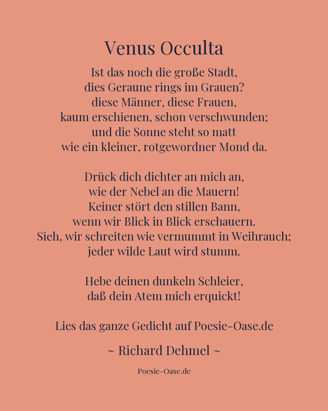 Illustration zu Venus Occulta