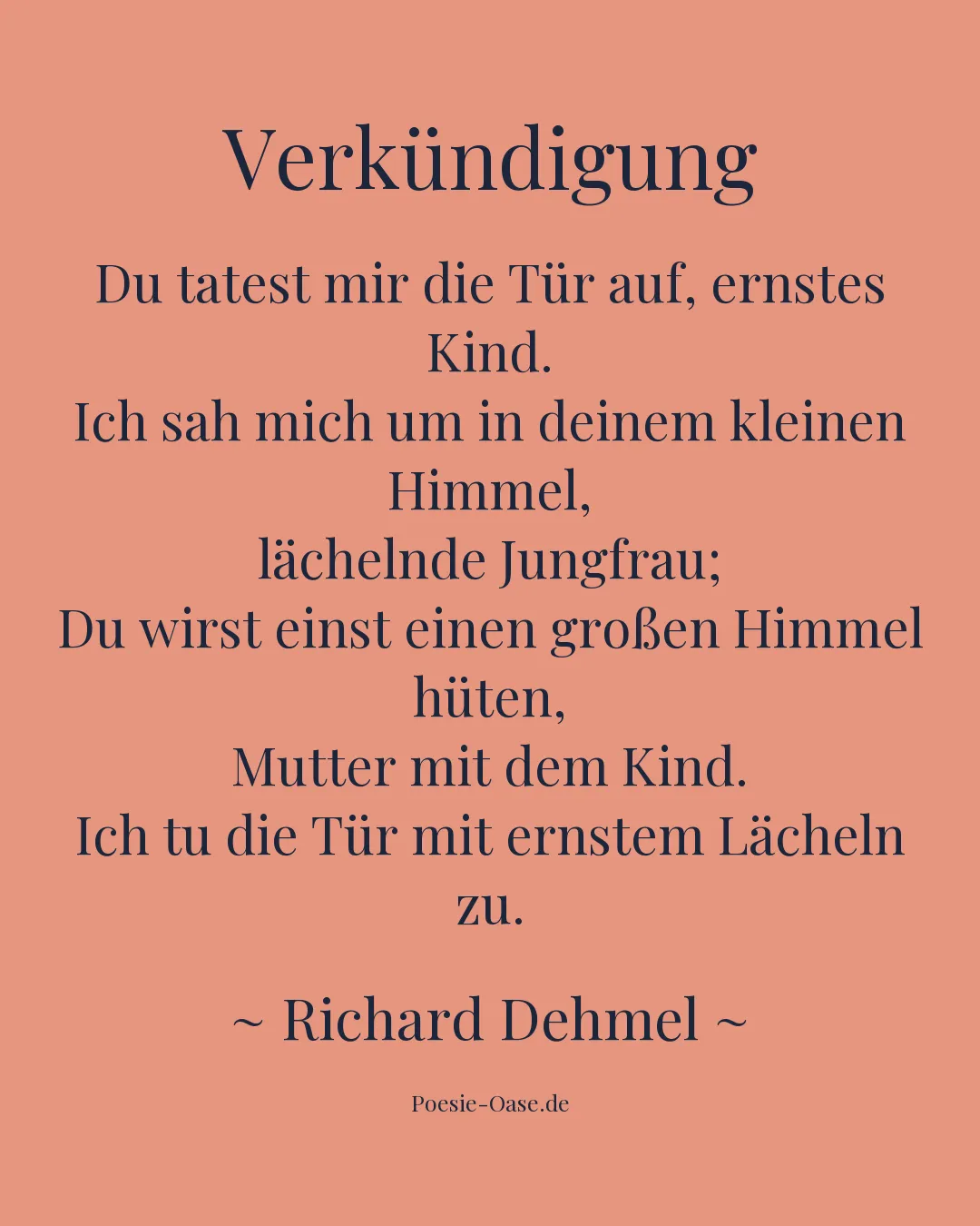 Illustration zu Verkündigung