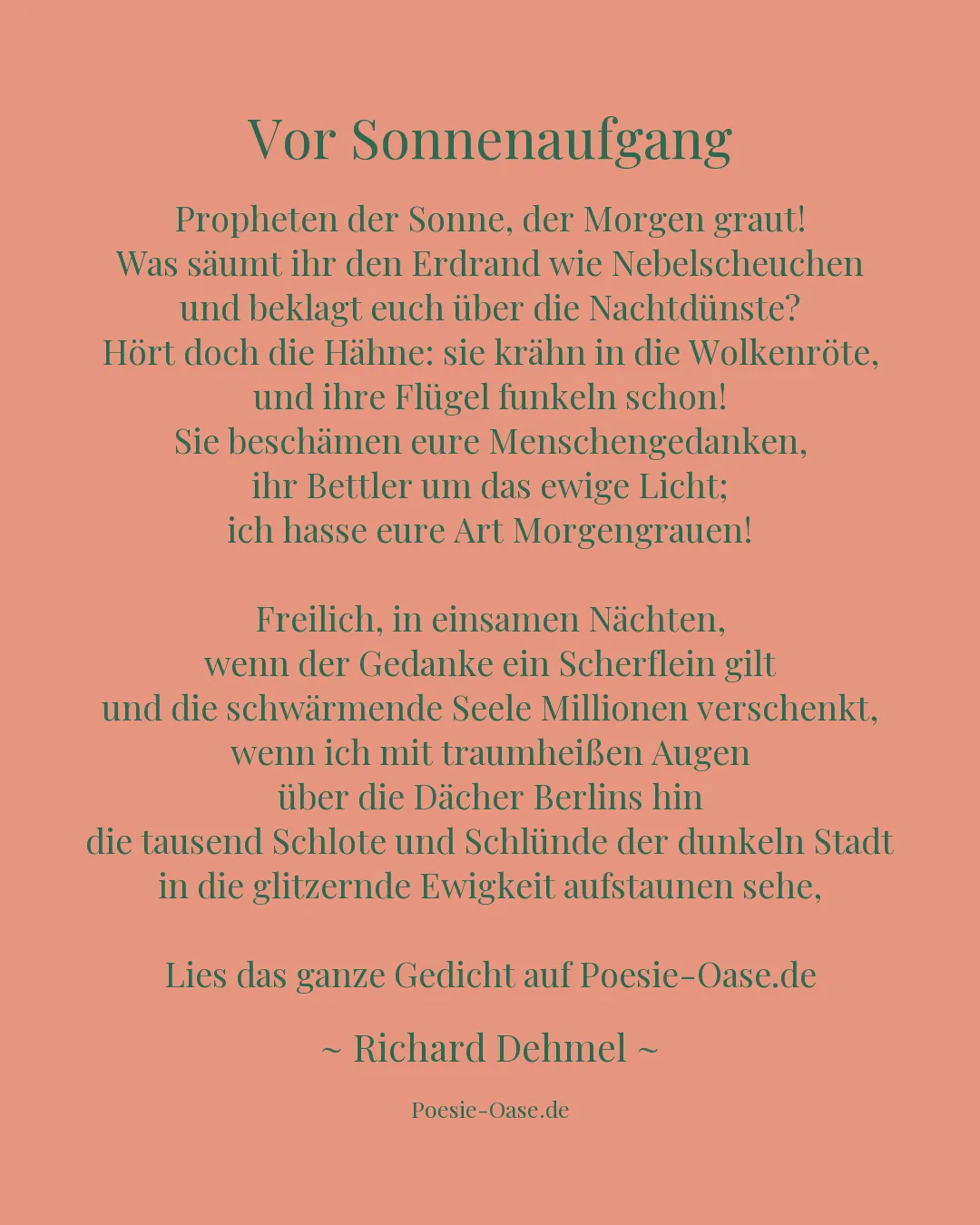 Illustration zu Vor Sonnenaufgang
