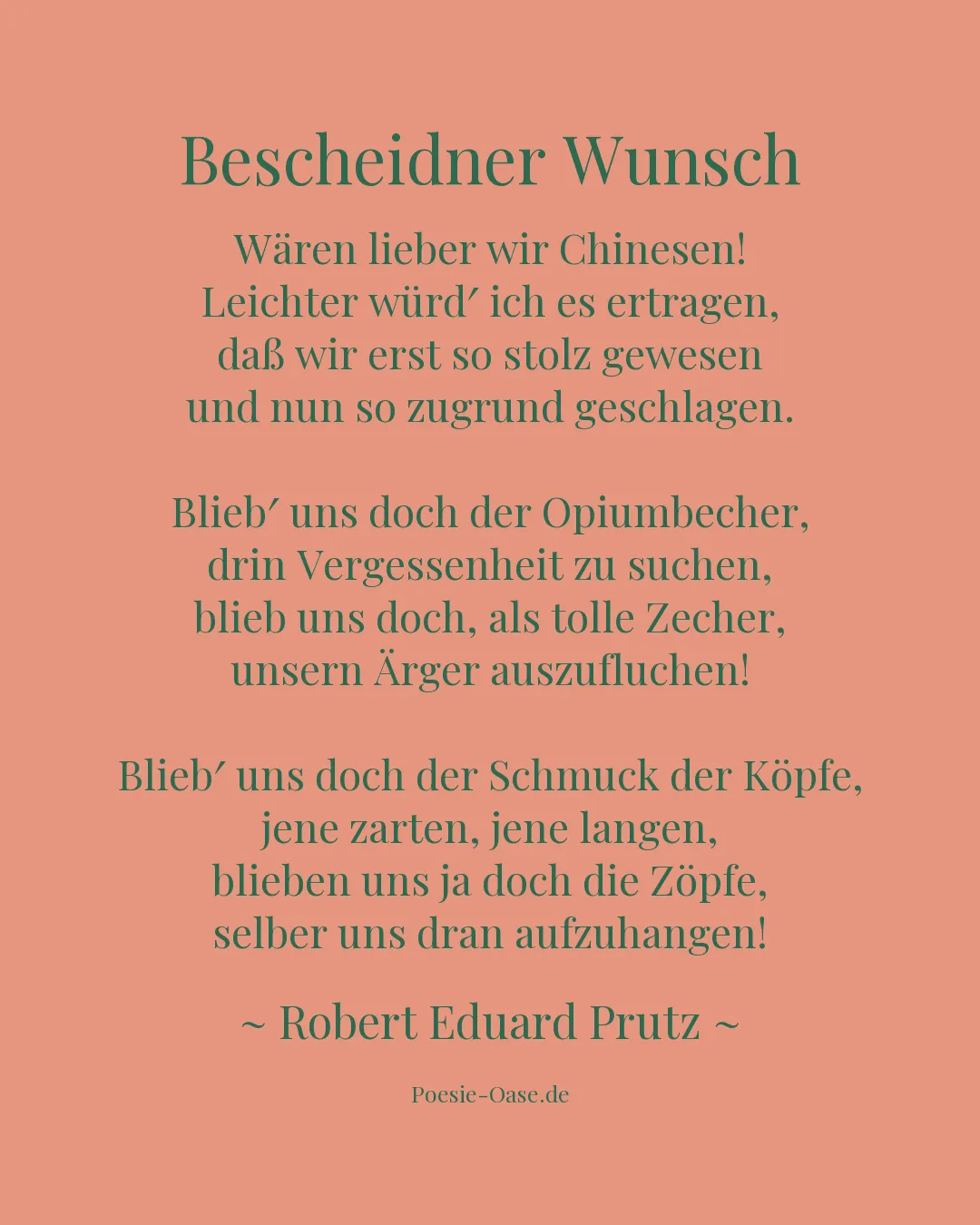 Illustration zu Bescheidner Wunsch