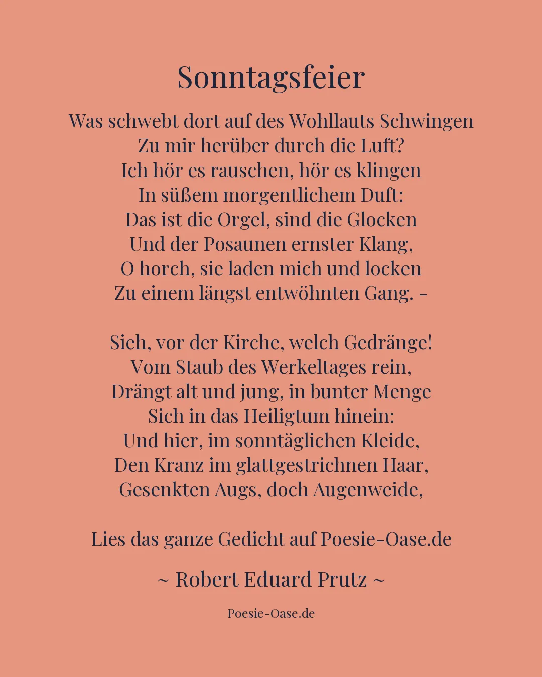 Illustration zu Sonntagsfeier