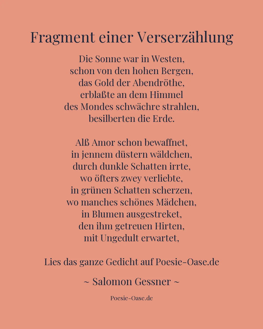 Illustration zu Fragment einer Verserzählung