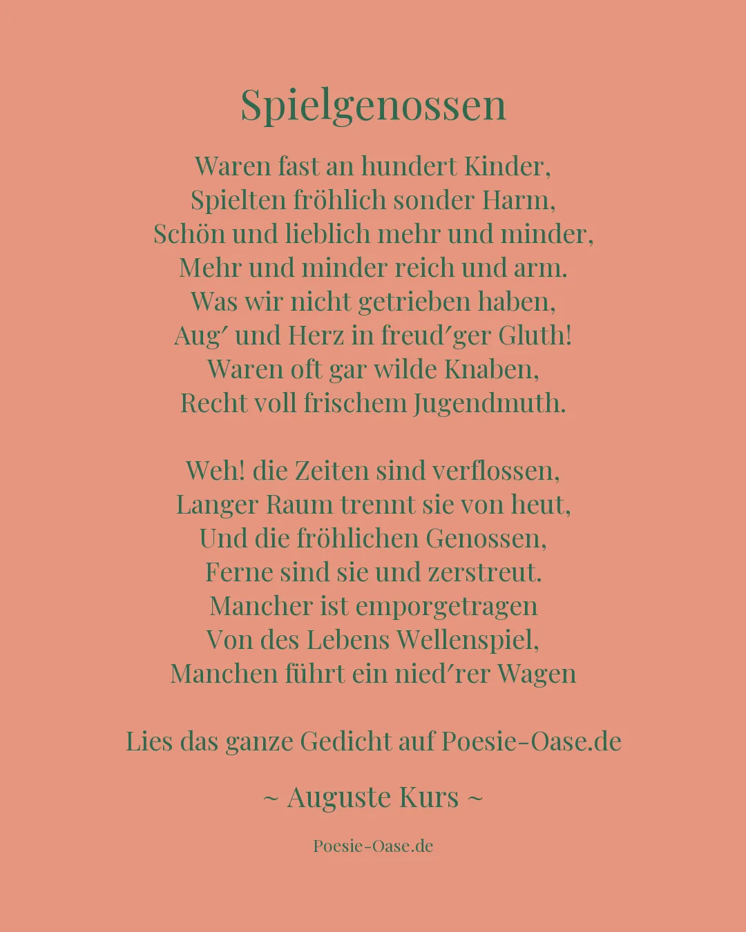 Illustration zu Spielgenossen