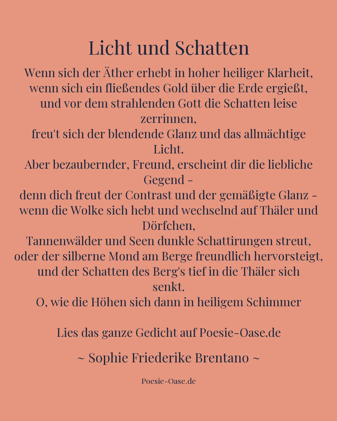 Illustration zu Licht und Schatten