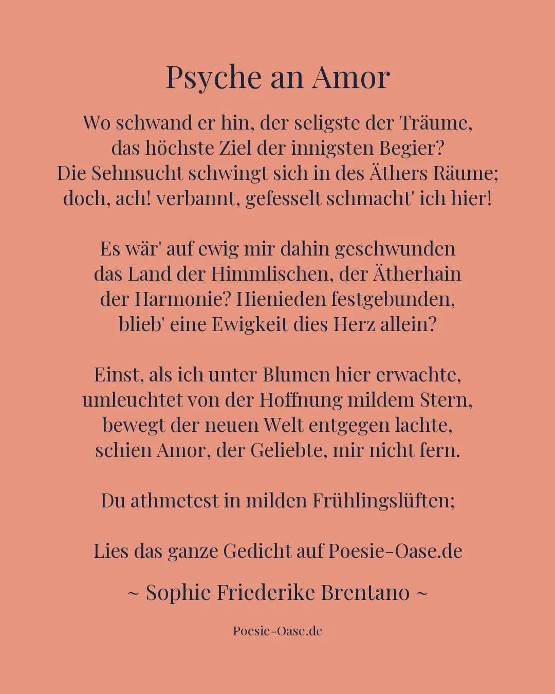 Illustration zu Psyche an Amor