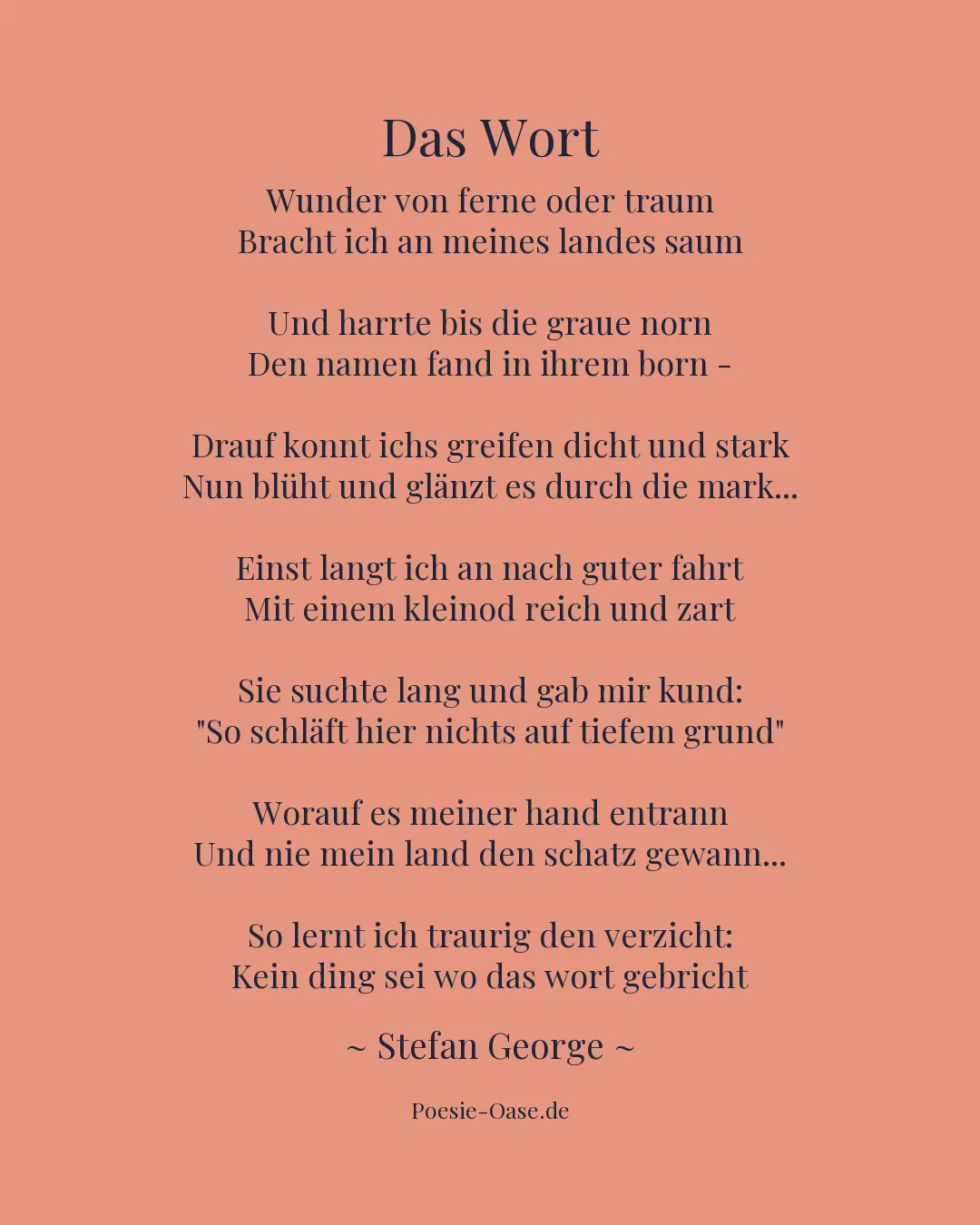 Illustration zu Das Wort