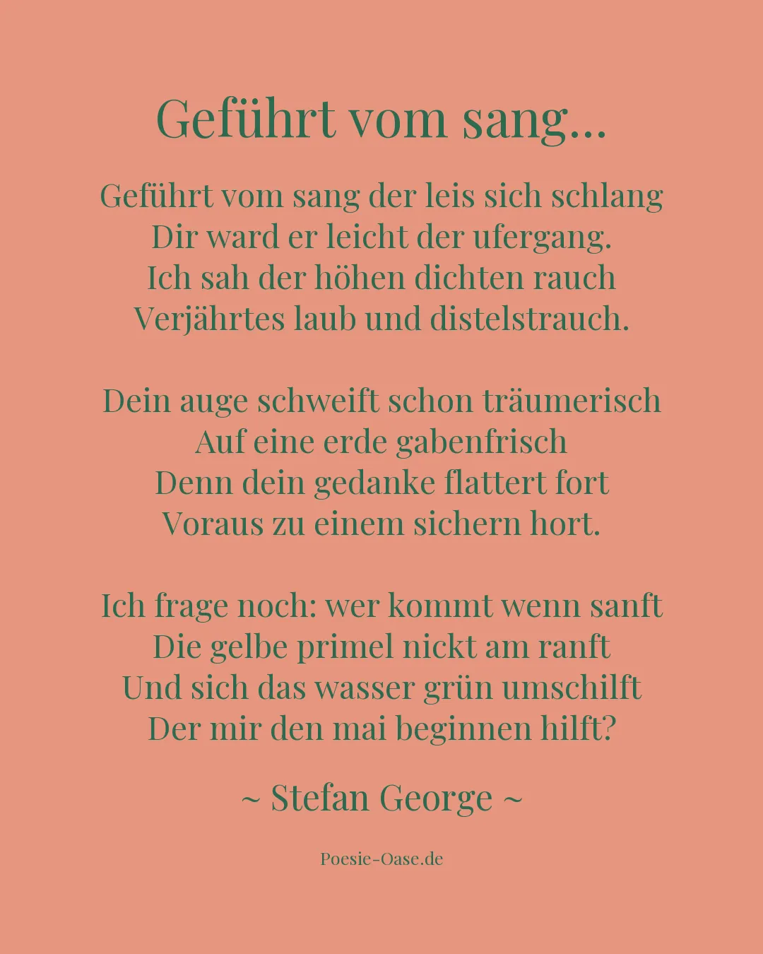 Illustration zu Geführt vom sang...