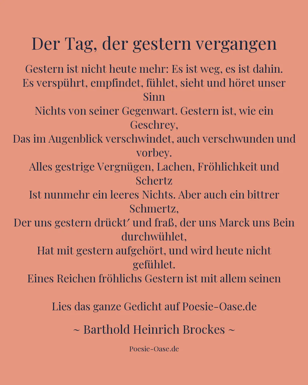Illustration zu Der Tag, der gestern vergangen