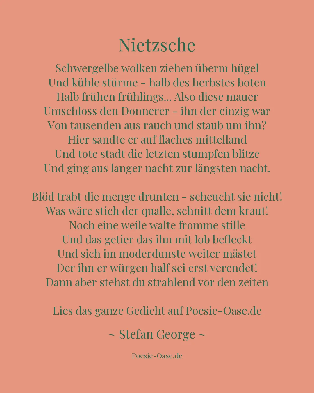 Illustration zu Nietzsche