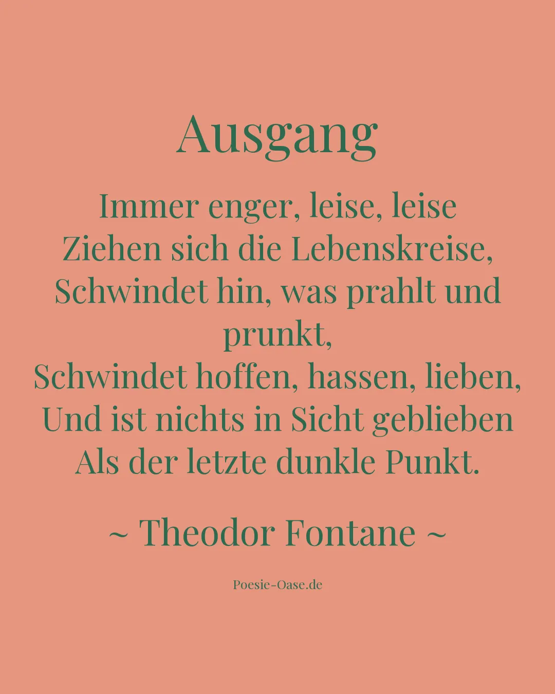 Illustration zu Ausgang