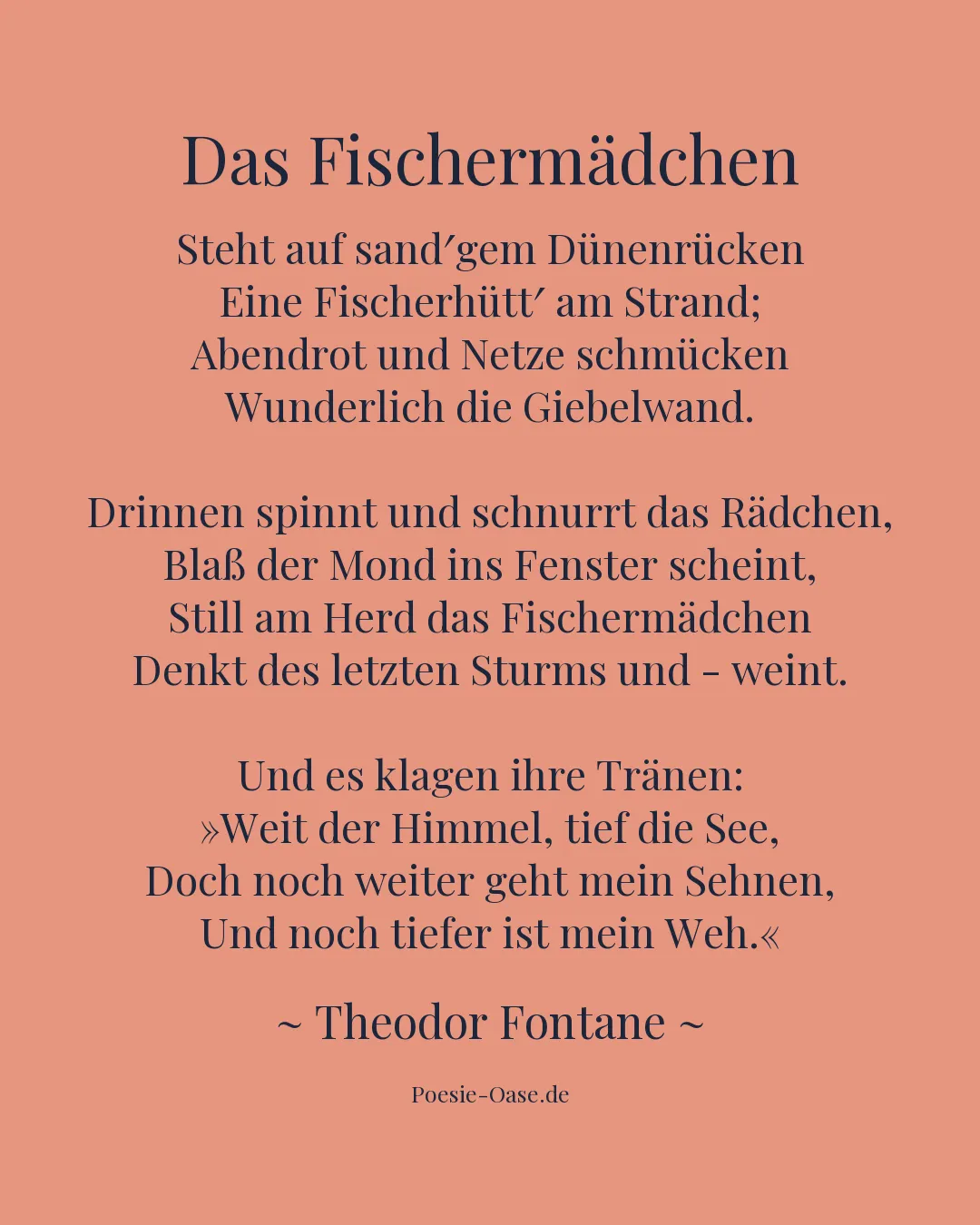 Illustration zu Das Fischermädchen