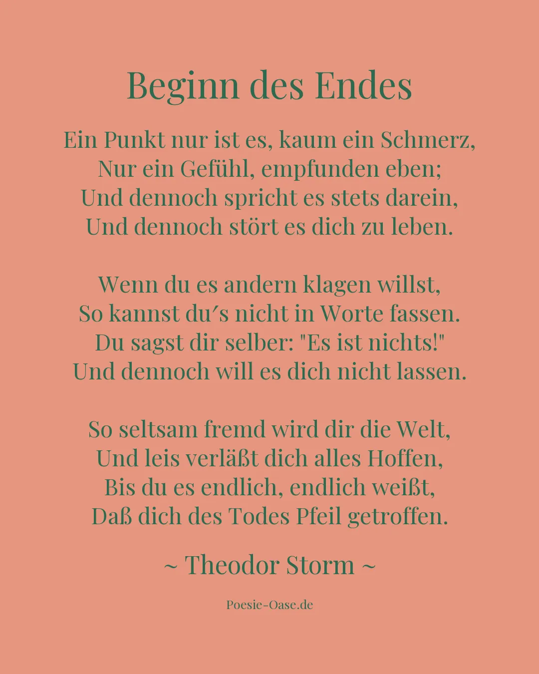 Illustration zu Beginn des Endes