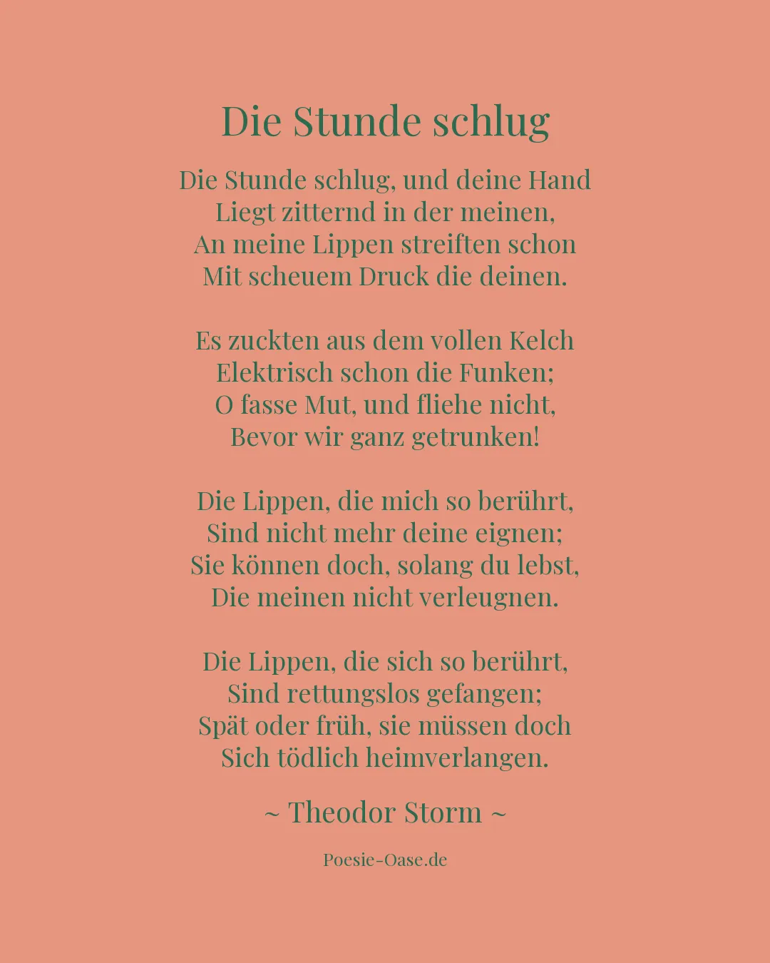 Illustration zu Die Stunde schlug