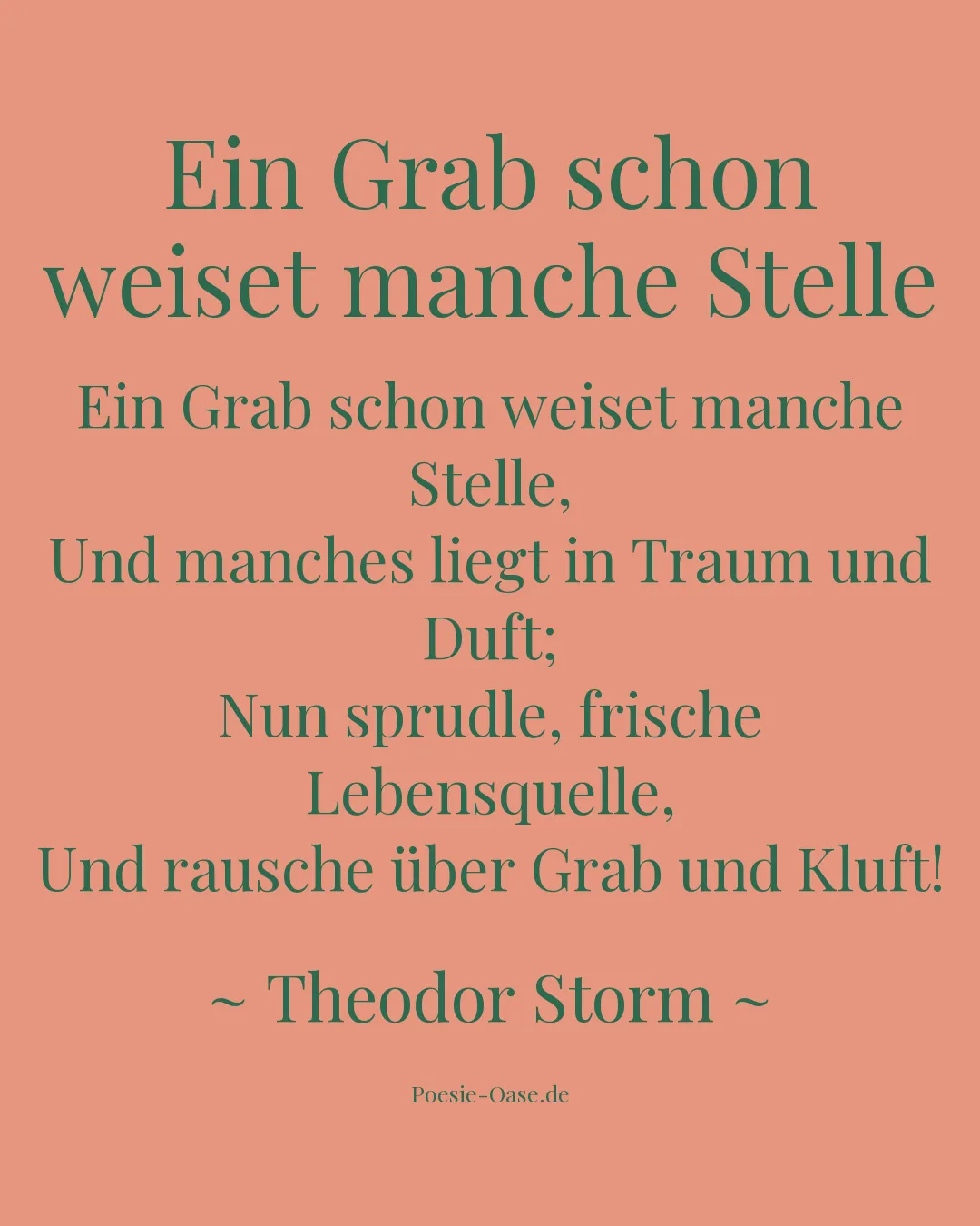 Illustration zu Ein Grab schon weiset manche Stelle