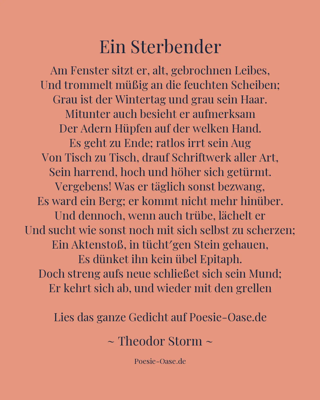 Illustration zu Ein Sterbender