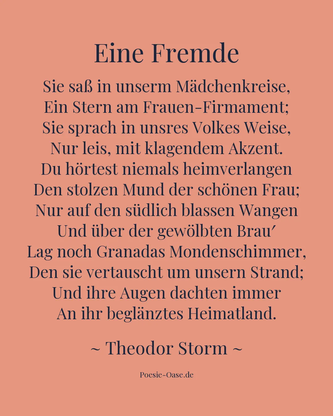 Illustration zu Eine Fremde