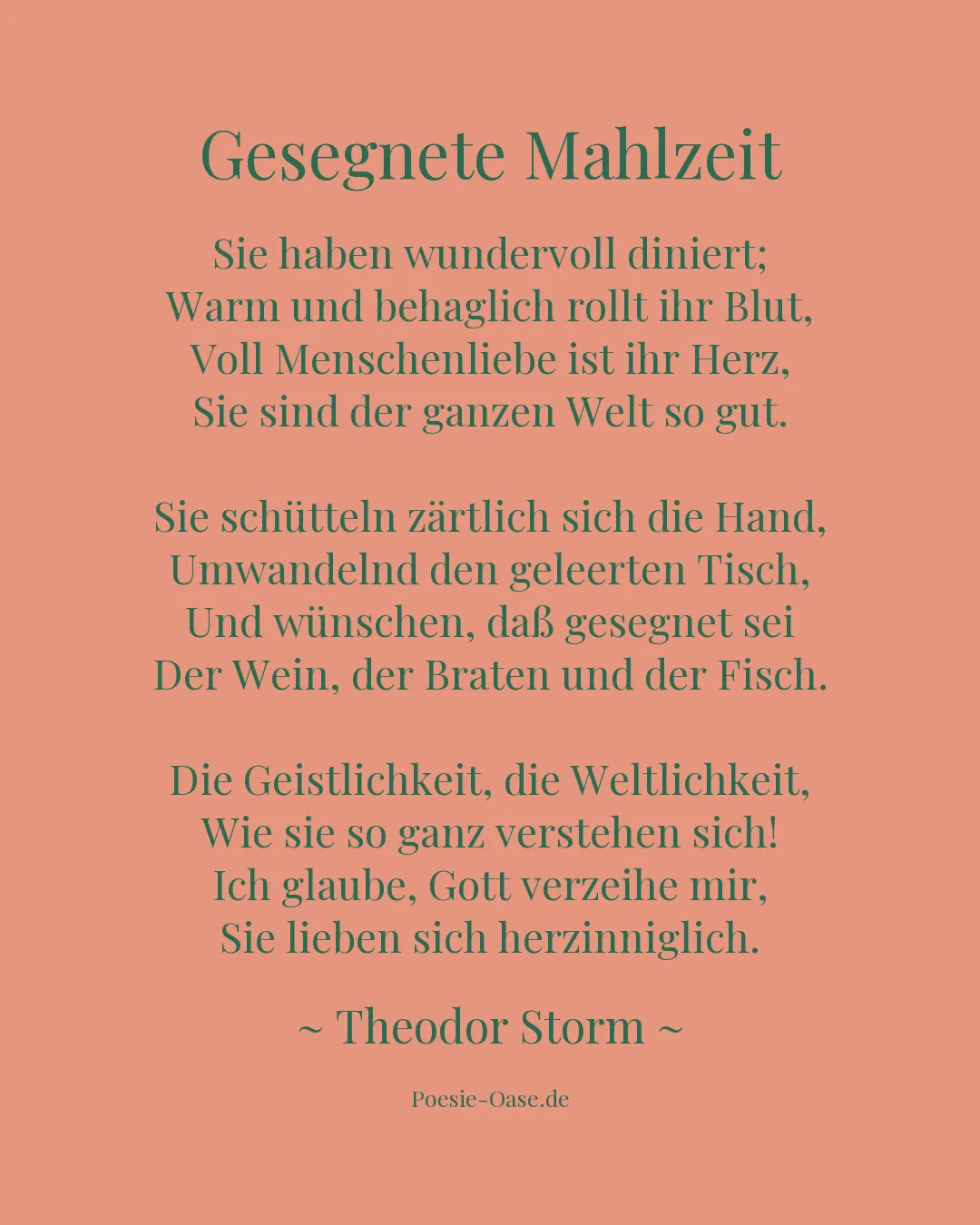 Illustration zu Gesegnete Mahlzeit